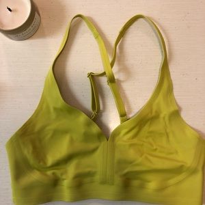 Lime Green Lululemon Sports Bra